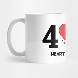 404 Heart Not Found Mug